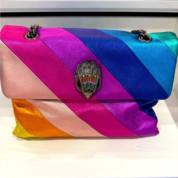 Kurt Geiger Handbags - Kurt Geiger xxl rainbow bag minor scuffs under